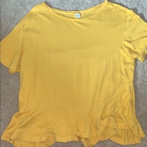 Yellow T-shirt
